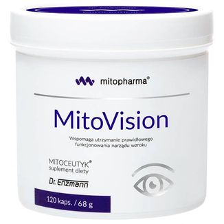 Mito-Pharma MitoVision, 120 kapsułek - zdjęcie produktu