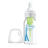 Dr Brown's, butelka antykolkowa standard Options + wąska szyjka, ze smoczkiem 0m +, 120 ml - miniaturka zdjęcia produktu