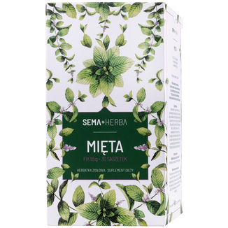 SEMA Herba Mięta Fix, 1,5 g x 30 saszetek USZKODZONE OPAKOWANIE - zdjęcie produktu