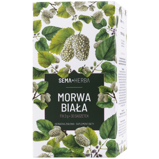 SEMA Herba Morwa biała Fix, 2 g x 30 saszetek USZKODZONE OPAKOWANIE - zdjęcie produktu