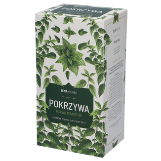 SEMA Herba Pokrzywa Fix, 1,5 g x 30 saszetek USZKODZONE OPAKOWANIE - zdjęcie produktu