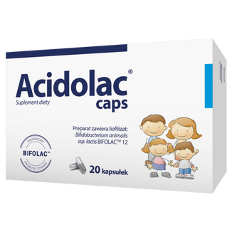 Acidolac, 20 kapsułek - zdjęcie produktu