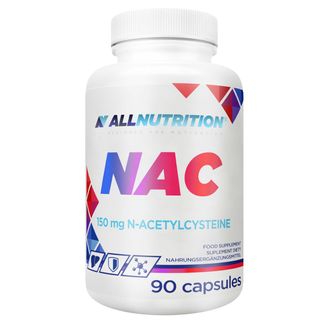 Allnutrition NAC, N-acetylo-L-cysteina, 90 kapsułek - zdjęcie produktu