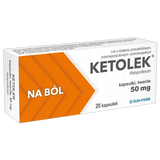 Ketolek 50 mg, 20 kapsułek - miniaturka zdjęcia produktu