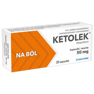 Ketolek 50 mg, 20 kapsułek - zdjęcie produktu