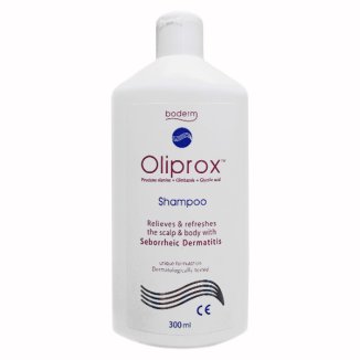 Oliprox, szampon do stosowania w łojotokowym zapaleniu skóry głowy i ciała, 300 ml - zdjęcie produktu