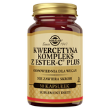 Solgar Kwercetyna Kompleks z Ester-C Plus, 50 kapsułek - miniaturka zdjęcia produktu
