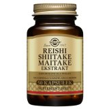 Solgar Reishi, Shiitake, Maitake Ekstrakt, 50 kapsułek - miniaturka zdjęcia produktu