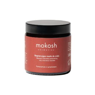 Mokosh, masło do ciała, pomarańcza z cynamonem, 120 ml - zdjęcie produktu
