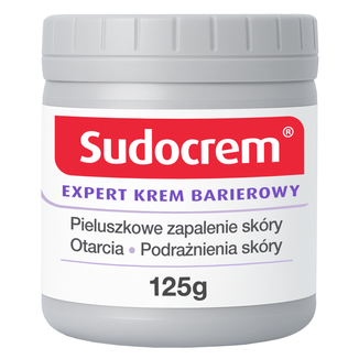 Sudocrem Expert, krem barierowy, pieluszkowe zapalenie skóry, otarcia, 125 g - zdjęcie produktu