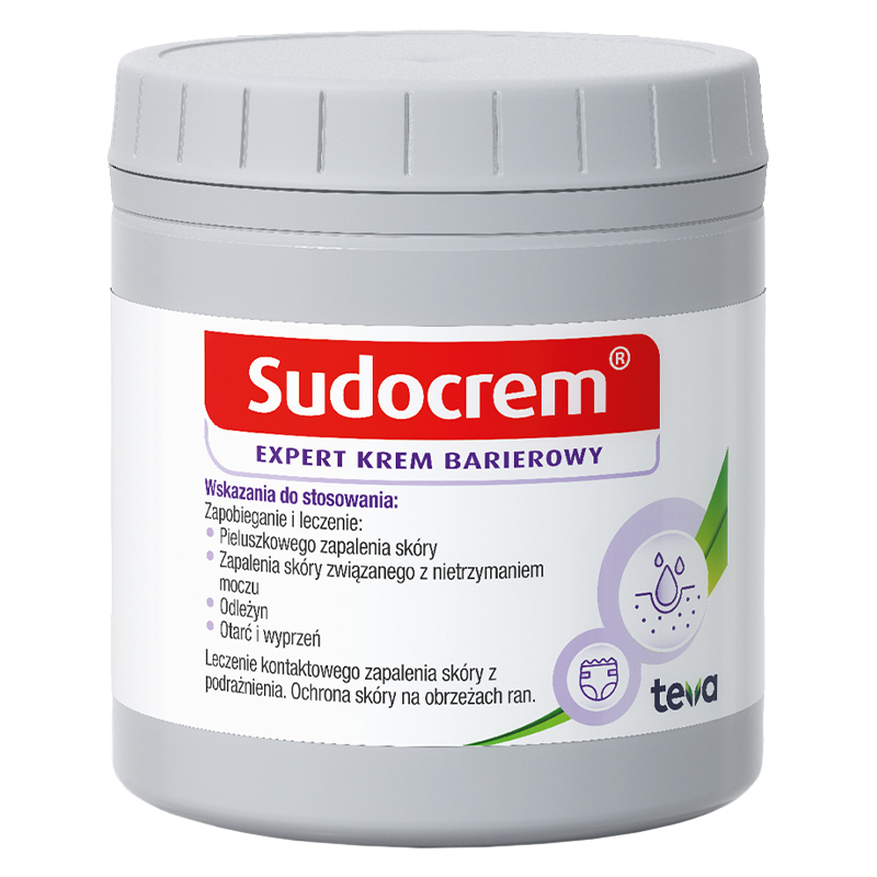 Nieznana Sudocrem Expert, krem barierowy, odleżyny, otarcia, 400 g