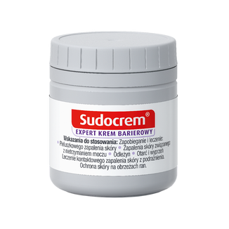 Sudocrem Expert, krem barierowy, pieluszkowe zapalenie skóry, otarcia, 60 g Sudocrem Expert, krem barierowy, pieluszkowe zapalenie skóry, otarcia, 60 g - zdjęcie produktu