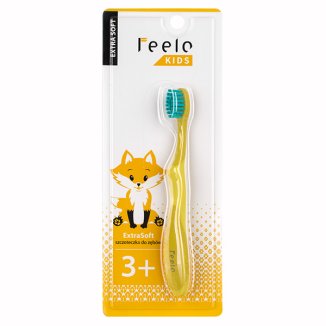 Feelo Kids ExtraSoft, szczoteczka do zębów dla dzieci, od 3 lat, 1 sztuka - 7 Feelo Kids ExtraSoft, szczoteczka do zębów dla dzieci, od 3 lat, 1 sztuka - 7 - zdjęcie produktu