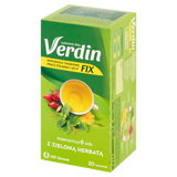 Verdin Fix z zieloną herbatą, 20 saszetek - miniaturka zdjęcia produktu