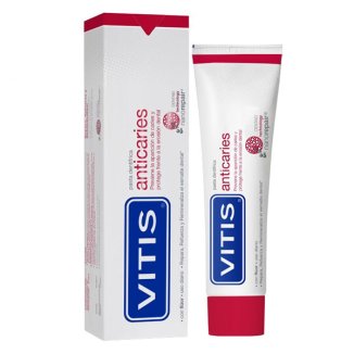 Vitis Anticaries, pasta do zębów przeciw próchnicy, smak miętowy, 100 ml - zdjęcie produktu