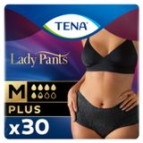 Tena Lady Pants Noir, majtki chłonne, rozmiar M, 75-105 cm, Plus, 30 sztuk - miniaturka zdjęcia produktu