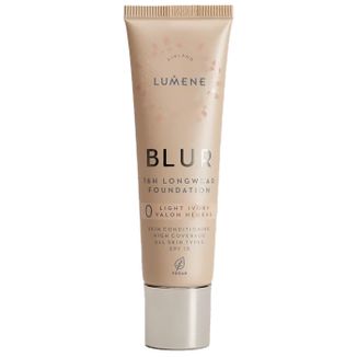 Lumene Blur 0 Light Ivory, długotrwały podkład wygładzający 16h, SPF 15, 30 ml Lumene Blur 0 Light Ivory, długotrwały podkład wygładzający 16h, SPF 15, 30 ml - zdjęcie produktu
