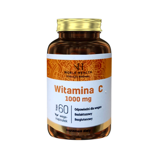 Noble Health Witamina C 1000 mg, 60 kapsułek vege - zdjęcie produktu