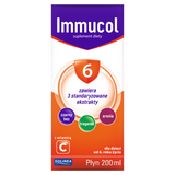 Immucol 6, syrop dla dzieci od 6 lat i dorosłych, 200 ml - miniaturka zdjęcia produktu