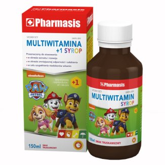 Pharmasis Multiwitamina + 1, Syrop, 150 ml - zdjęcie produktu
