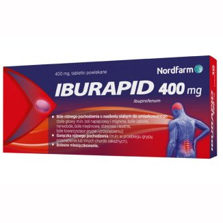 Iburapid 400 mg, 20 tabletek - zdjęcie produktu