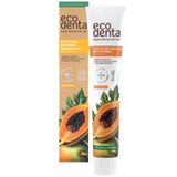 Ecodenta, pasta do zębów wybielająca, z ekstraktem z papai, 75 ml - miniaturka zdjęcia produktu