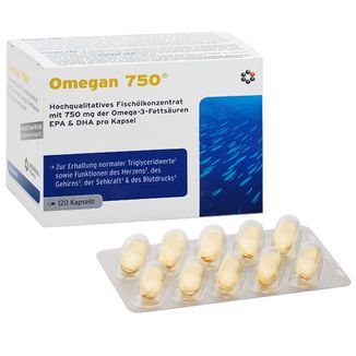 Mito-Pharma, Omegan 750, 120 kapsułek USZKODZONE OPAKOWANIE - zdjęcie produktu