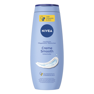Nivea, żel pod prysznic, Creame Smooth & Shea Butter, 500 ml Nivea, żel pod prysznic, Creame Smooth & Shea Butter, 500 ml - zdjęcie produktu