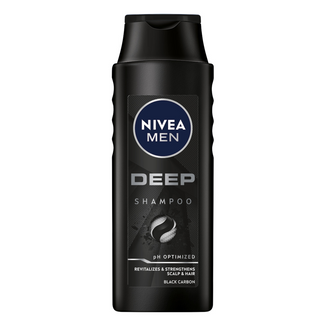 Nivea Men Deep, szampon do włosów, 400 ml - zdjęcie produktu