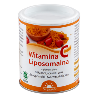 Dr. Jacob's Witamina C Liposomalna, proszek, 150 g - zdjęcie produktu