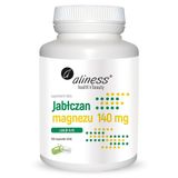 Aliness Jabłczan Magnezu 140 mg z B6 (P-5-P), 100 kapsułek vege - miniaturka zdjęcia produktu