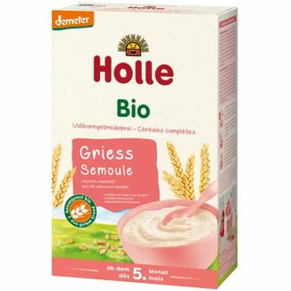 Holle kasza pszenna Bio, pełnoziarnista, bezmleczna, po 5 miesiącu, 250 g USZKODZONE OPAKOWANIE - zdjęcie produktu