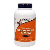 Now Foods Glucosamine MSM, 240 kapsułek wegetariańskich - miniaturka zdjęcia produktu
