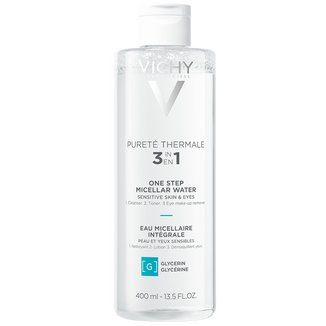 Vichy Purete Thermale, woda micelarna do skóry wrażliwej, 400 ml - zdjęcie produktu