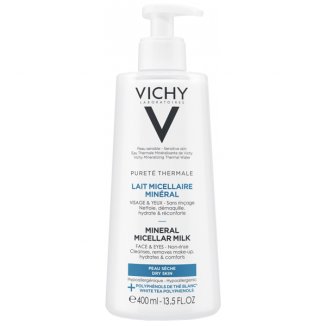 Vichy Purete Thermale, mleczko micelarne do skóry suchej, 400 ml - zdjęcie produktu