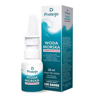 Protego Woda Morska Hipertoniczna, spray do nosa, 30 ml KRÓTKA DATA - zdjęcie produktu