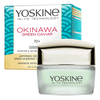 Yoskine Okinawa Green Caviar 70+, krem głęboko odbudowujący, 50 ml USZKODZONE OPAKOWANIE Yoskine Okinawa Green Caviar 70+, krem głęboko odbudowujący, 50 ml USZKODZONE OPAKOWANIE - zdjęcie produktu