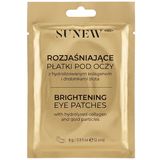 SunewMed+, rozjaśniające płatki pod oczy z hydrolizowanym kolagenem i drobinkami złota, 1 para - miniaturka zdjęcia produktu