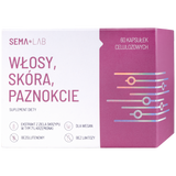 SEMA Lab Włosy, Skóra, Paznokcie, 60 kapsułek celulozowych USZKODZONE OPAKOWANIE - miniaturka zdjęcia produktu