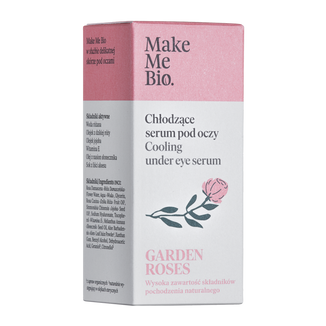 Make Me Bio Garden Roses, chłodzące serum pod oczy, roller, 10 ml - zdjęcie produktu