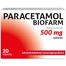 Paracetamol Biofarm 500 mg, 20 tabletek USZKODZONE OPAKOWANIE - 1 Paracetamol Biofarm 500 mg, 20 tabletek USZKODZONE OPAKOWANIE - miniaturka zdjęcia produktu