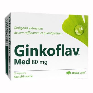 Ginkoflav Med 80 mg, 60 kapsułek KRÓTKA DATA - zdjęcie produktu