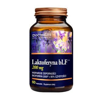 Doctor Life Laktoferyna bLF, 60 kapsułek - zdjęcie produktu