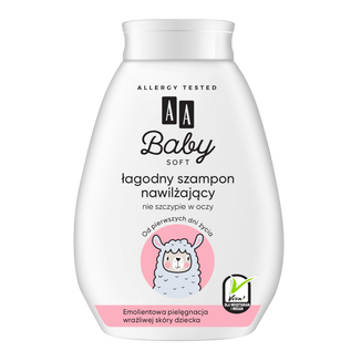 AA Baby Soft, nawilżający szampon do włosów, 250 ml - zdjęcie produktu