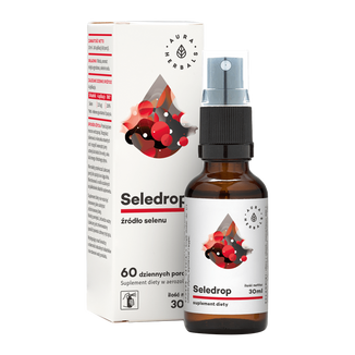 Aura Herbals Selendrop, selen 110 µg, aerozol doustny, 30 ml - zdjęcie produktu