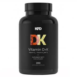 KFD Vitamin D3 + K2, 200 kapsułek - zdjęcie produktu