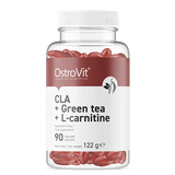 OstroVit CLA + Green Tea + L-Carnitine, 90 kapsułek - miniaturka zdjęcia produktu