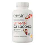 OstroVit Vitamin D3 4000 + K2, 100 tabletek - miniaturka zdjęcia produktu