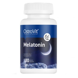 OstroVit, Melatonina, 180 tabletek - zdjęcie produktu