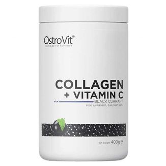 OstroVit, Collagen + Vitamina C, czarna porzeczka, 400 g - zdjęcie produktu